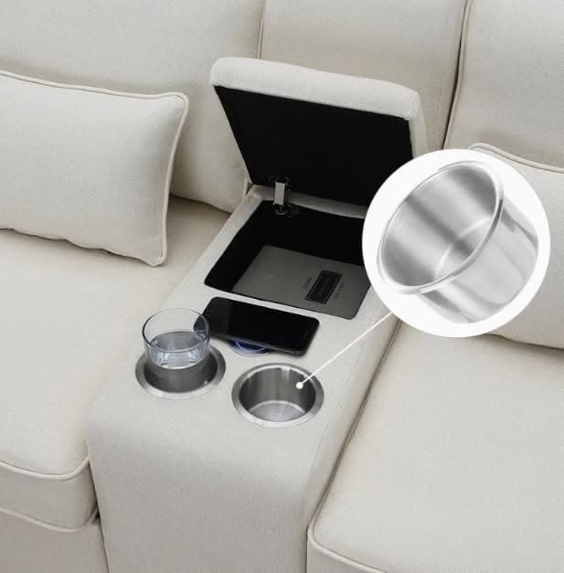 Sofa thư giãn có khay điều khiển